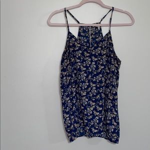 Floral tank top.